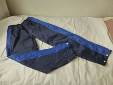 Papagino Hose Regenhose Kinder Unisex Damen Gr.38, Gr.164 Gr.S Nylon blau top!