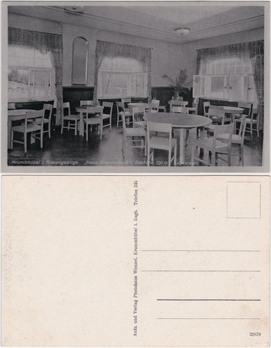 Postcard krummhübel karpacz - postcard,
