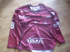 DEG TRIKOT WARM UP "EHL" XL, WEINROT,UNBENUTZT
