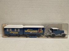 Wiking Traktor Hanomag ST100 +2 Circus Anhänger Williams 85330