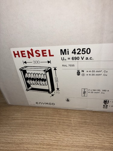 Hensel sicherungsgehäuses - hensel, nh-sicherungsgehäuses