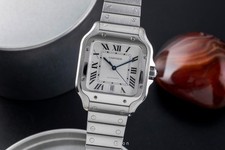 Cartier Santos de Cartier Stahl Automatik Herrenuhr Ref. WSSA0009 NP: 8850,- €