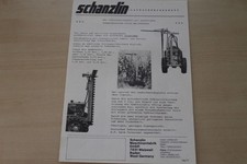 162737) Schanzlin Laubschneidegerät Prospekt 197?