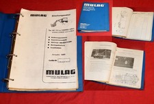 MULAG ME 700 Böschungsmäher Anleitung, Ersatzteilliste auf Unimog U 900 - 1700