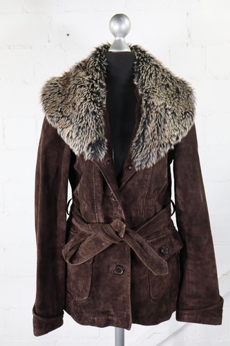 Orsay braune leder jacke - orsay, leder-jacke