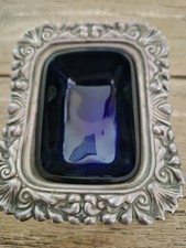 Englische versilberte georgische Senfform Löwenköpfe Pfotenfüße