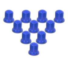 60x Blaue 33mm Radmutter