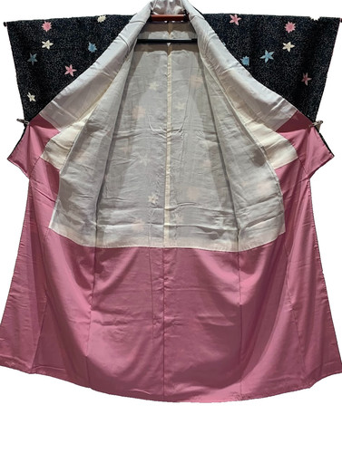 Vintage japanischer schwarzer
