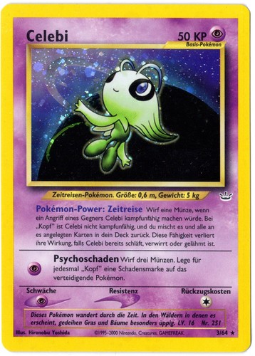 Celebi de rare - 3/64, |