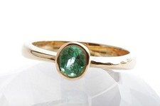 Smaragd Ring 0,80ct 750 18K