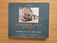 Buch Eisenbahn - Schmalspur - Album Sachsen / 1881 - 1920 / Hainsberg - Kippsd.