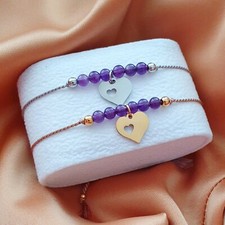 Amethyst Geburtsstein Armband