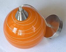 Hängelampe Orange 70iger