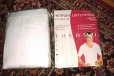 1 Thermounterhemd Skiunterhemd, warmes Unterhemd weiß kurzarm Gr. 5 