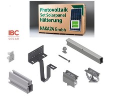 PV Photovoltaik Halterung Set für 2 Module Ziegeldach Befestigung IBC SOLAR Vari