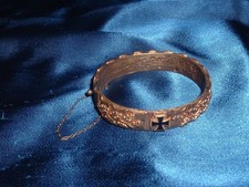 Patriotischer Armreif, Armring, Grabenkunst Granathülse, Weltkrieg (1914-1918)