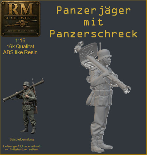 Ww2 wehrmacht figur - 1:16,