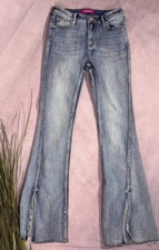 Stretch schlag jeans hose - stretch,