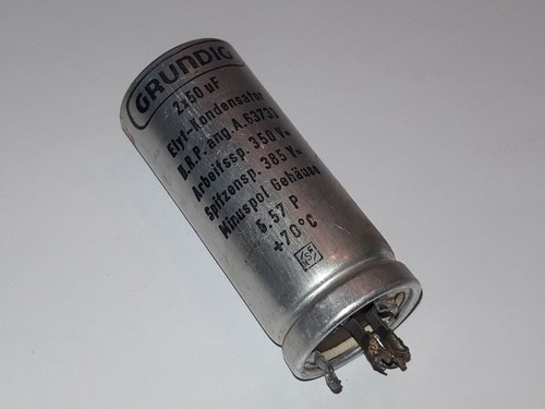 Elko grundig 2x50uf 350 385v - 2x50uf, 350/385v