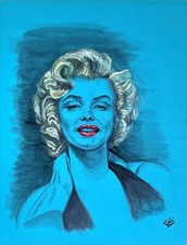 "Marilyn Monroe"  Exklusives- signiertes Porträt  ORIGINAL