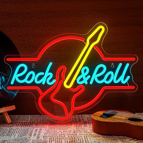 Musikalisches neon schild - musikalisches,