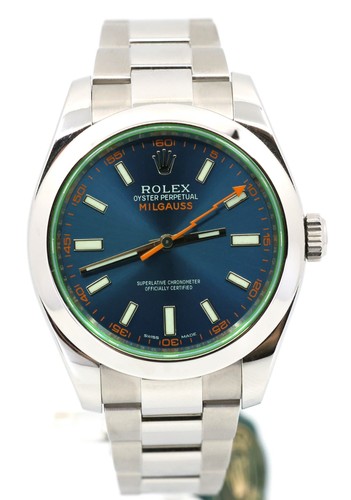 Pre owned rolex milgauss - pre-owned,