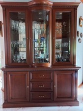 Vitrinenschrank Esszimmer Selva Stilmöbel Kirschbaum 