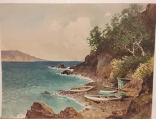 Original Aquarell von Josef Süssmeier