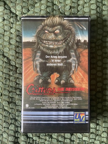 Critters sie beißen vhs - critters,