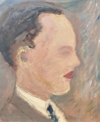 Expressionistisches porträt - expressionistisches,