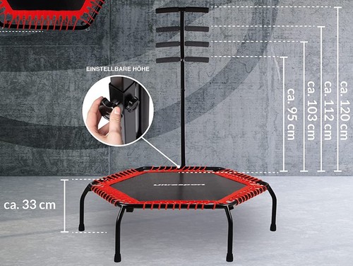 Trampolin ultrasport mit - "ultrasport",