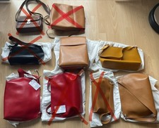 4x Ledertaschen Damen