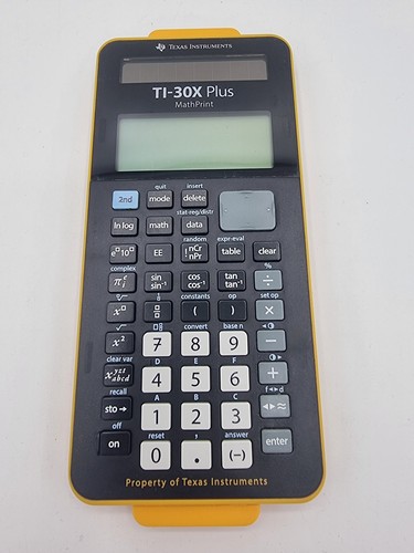 Texas instruments 30x plus - texas,