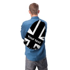 Schwarz-Weißer Union Jack -