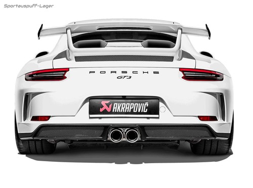 Akrapovic titan mittig - titan,