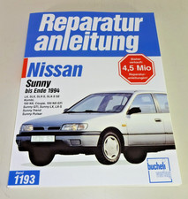 Reparaturanleitung Nissan Sunny / Nissan 100 NX - Baujahre bis Ende 1994