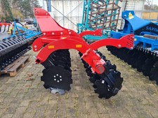 Kurzscheibenegge rot, 3m, mit