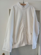 Damen Hausanzug , Fleece von Madeleine, Gr. 46 , weiß 