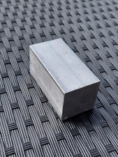 Aluminium ALU Aluplatte Vierkant Material 40 x 40 x 80mm Platte Alublech