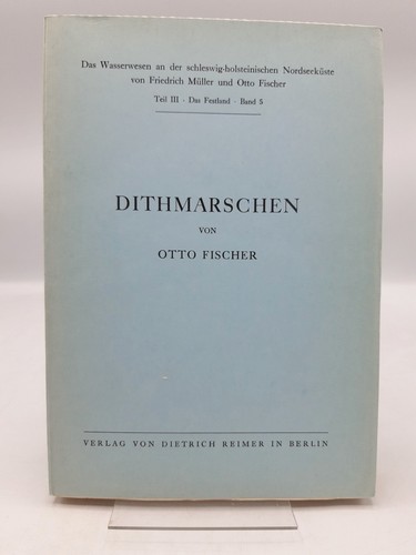 Dithmarschen das - dithmarschen., –