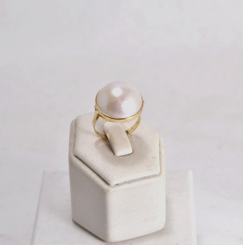 Damen goldring gelbgold kt - goldring,