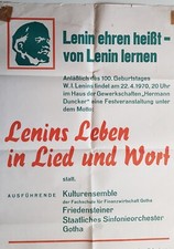 Altes Plakat 1970