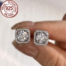 9mm CZ Zirconia Runden Quadrat