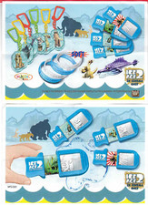 Ü Ei Beipackzettel BPZ S361 Schiebebilder  aus der Serie Ice Age 2  2006 Ferrero