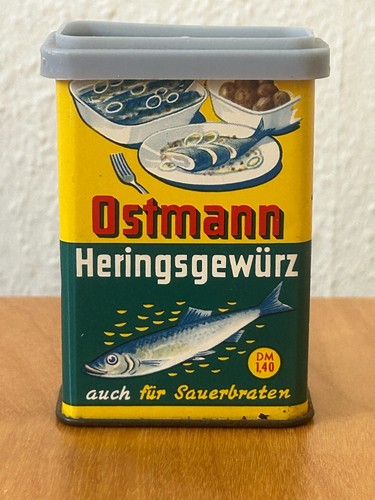 Alte ostmann blechdose - alte,