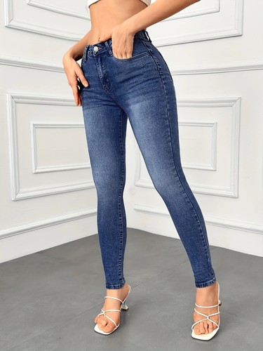 Stretch jeans damen high - jeans,