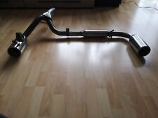 ORIGINAL WOLF TUNING EDELSTAHL RENNSPORTAUSPUFF FORD FOCUS MK1 /RS/ST170  