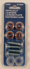 FORD License Plate Caps