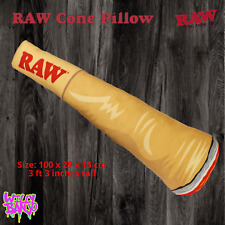RAW Kegelkissen groß 3 Fuß - übergroßes Raucherkissen Lounge Geschenk