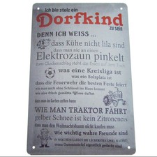 Reklame Blechschild Garage